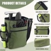 Metal Detector Scoop & Multifunctional Metal Detecting Waist Pouch,Long Handle