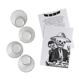 Vaso Veladora Mezcal Glasses from Mexico (Pack of 4)