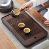 Large 17 Inch Bamboo Chinese Gongfu Tea Tray Table Box