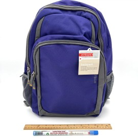 Embark Backpack Kindergarten 1st Grade Purple + Smencil Ruler High Quality