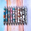Cowhide Pens 10PC Cow Print Pattern Pen for Office School