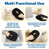 CJAPGJW Pet Hair Remover Glove, Fur Magnetic Glove, 2 Cat