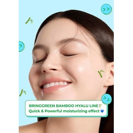 BRING GREEN Bamboo HYALU Hydrating Toner | Mild Daily Refreshing Toner formulated with Hyaluronic Acids to Provide Deep Hydration to Dry, Dull Skin 8.45 Fl. Oz., 250ml