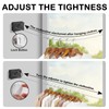 Retractable Clothesline - Heavy Duty 44lb 304 Stainless Lines,16.7ft Anti-Sag