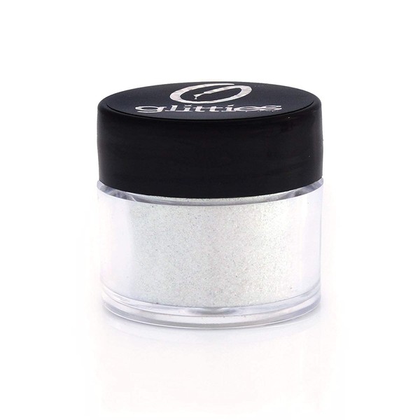 GLITTIES - Diamond Dust - Nail Art Iridescent Fine (.008") Glitter Powder - for Gel Nail Polish, Gel and Acrylic Nail Powder - (10 Gram Jar)