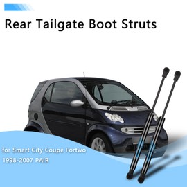 Koaudb 2 x Gas Strut for Smart City Coupe Fortwo 1998-2007 Tailgate Damper Gas Spring Tailgate Gas Spring Replacement #113000013, 11300003, 430719063300, 0409100013, 10927732,0000618 V007