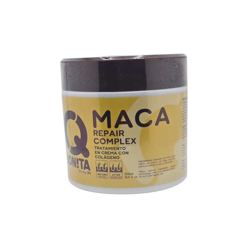 Q Bon!ta Tratamiento En Crema Colágeno Repara Cabello 500ml