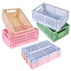 Vegena 7 Pieces Folding Box Small - Folding Basket Plastic