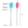 Electric Body Scrubber Shower Brush Long Handle Waterproof Cordless Body
