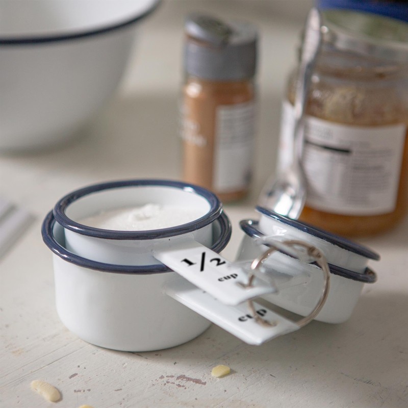 Argon Tableware 4 Piece Measuring Cup Set - Blue -