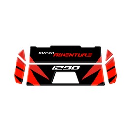 Resin Tank Door Sticker 3D Compatible with KTM 1290 Super Adventure S 2023-2024 AST-SAS1290-23-24 (Orange)