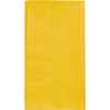 Yellow Dinner Napkins | 2-Ply | 15" x 17" |