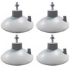 4 PCs French Fry Suction Cup Feet Commercial Suction Cup