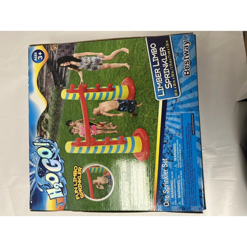 Bestway H2O GO! Limber Limbo Sprinkler Outdoor Pool Game Float