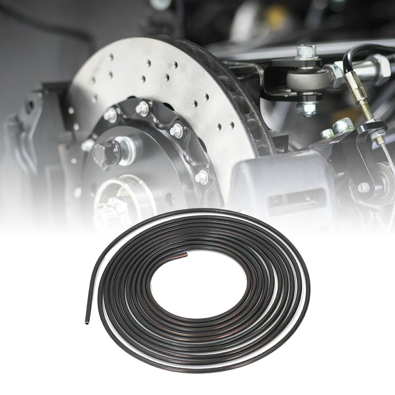 5m PVF Coated Steel Brake Line Pipe Tubing Kit with
