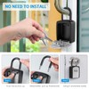 AMIR Key Lock Box, Lock Box for Keys Outdoor, 4