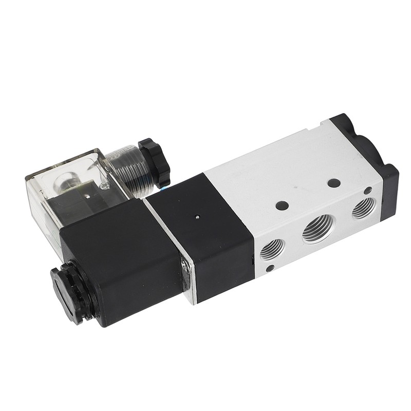 Solenoid Air Valve 2 Position 5 Way Aluminum Alloy High