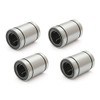 LM8UU Linear Bearings 8 mm Pack of 4