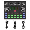 V8S Podcast Recorder with Voice Changer Podcast Mixer, Sound Card,