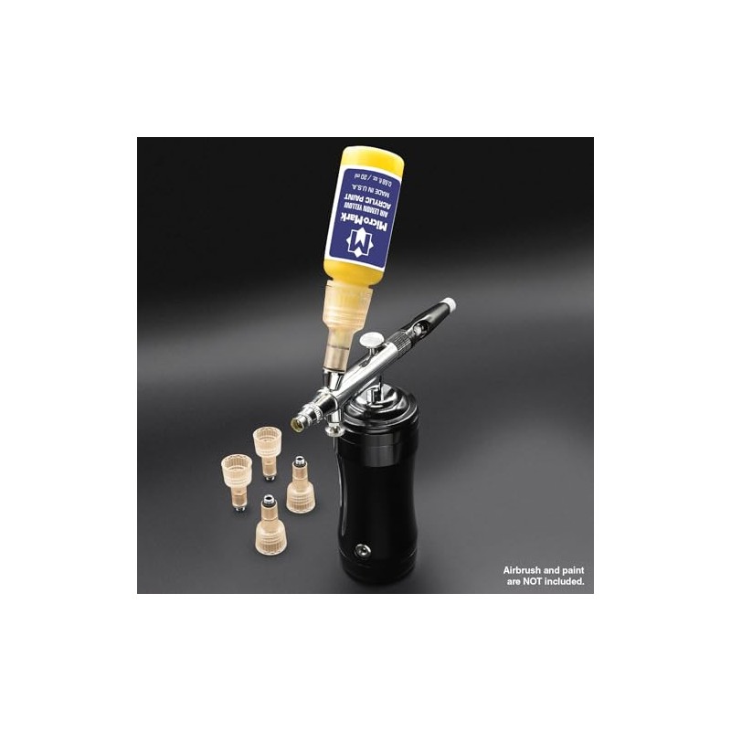 Micro-Mark Airbrush Paint Feed Adapter for Micro-Mark Paints, Pack of