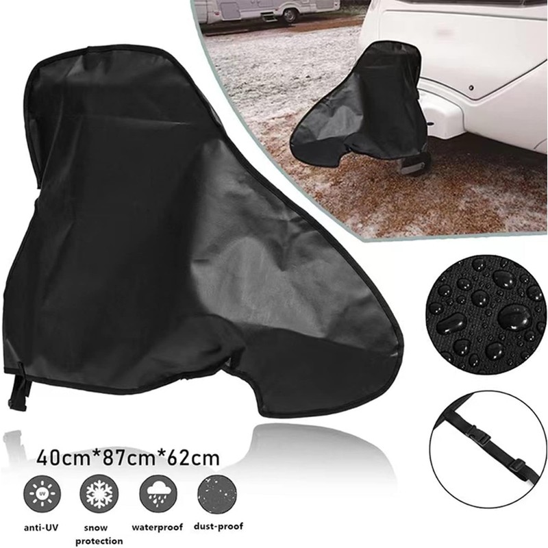 600D Oxford Universal Caravan Hitch Cover, Trailer Hitch Lock Covers