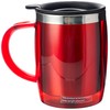 Thermos Thermos ThermoCaf 187094 Translucent Desk Mug, Red, 450 ml