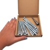 SKIR'CO (Pack of 20) DIN 571 Zinc Plated Steel Hex