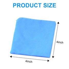 Hyuetrsa 24 Pieces Silver Protector Bags Anti Tarnish Cloth Bag Zippered Silver Keeper Anti Tarnish Silver Protection Bags Jewelry Storage Cloth Silver Protector Bags for Silver Storage