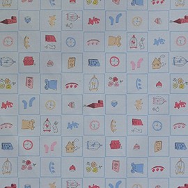 Printed Cotton Red Yellow Blue Polka Dot Heavy Duty Canvas Fabric Upholstery for Out Door Width 44 cm (114) – Price per Metre.