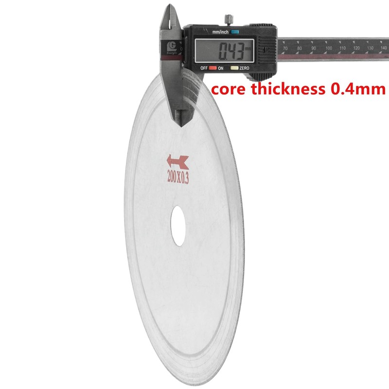 8" inch Diamond Lapidary Saws Blade Thin Rim .022" Trim