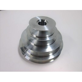 4-Step Cone Pulley 5/8" Keyed Bore; for Lathe, Drill Press, Scroll Saw etc. Replaces Craftsman