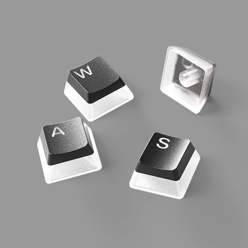 SteelSeries PRISMCAPS - Double Shot Pudding-Style Keycaps - Durable PBT