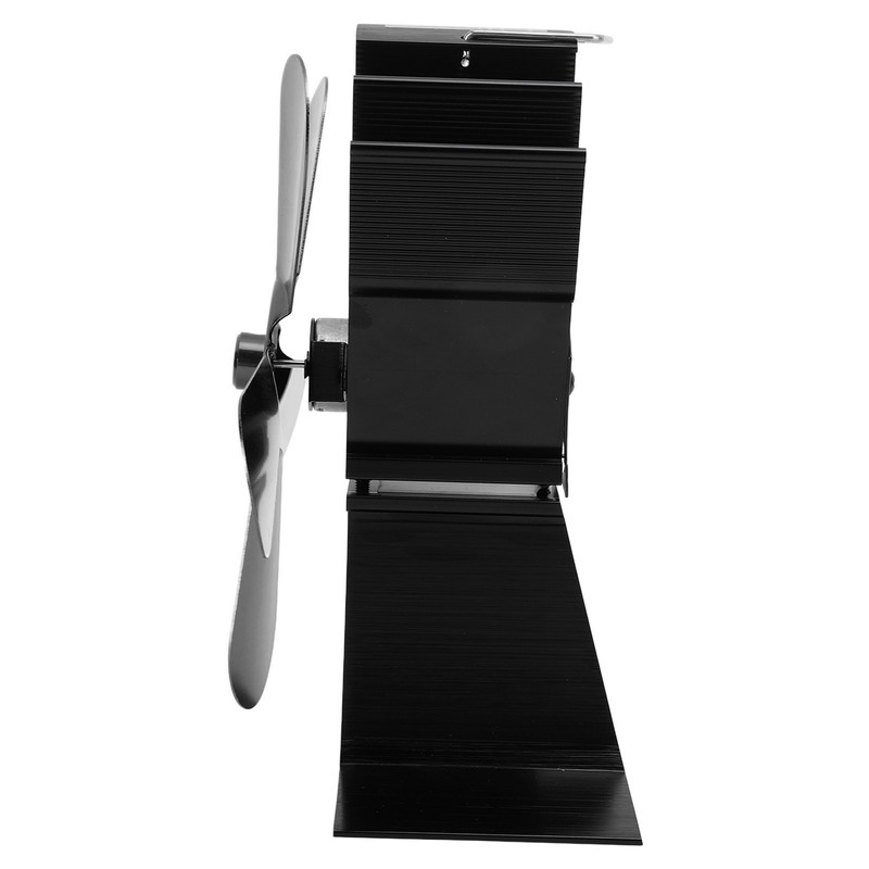Wood Stove Fan 5 Blades Fireplace Fan Heat Powered Stove