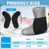 Syhood 2 Pcs Ski Snowboard Boot Fitting Liner Sleeves with