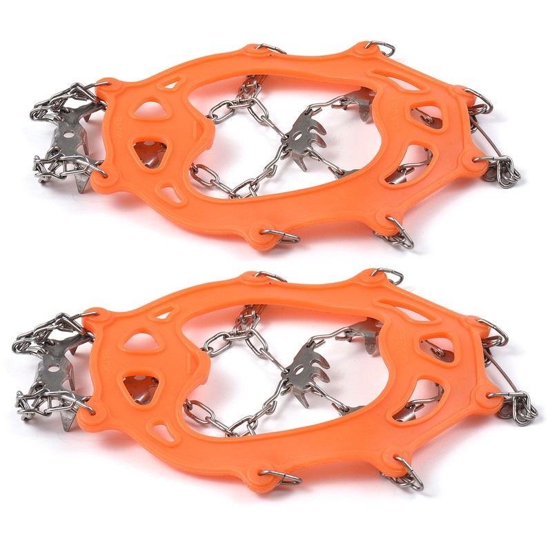 201 Stainless Steel 24 Teeth Ice Claw Snow Anti-slip Shoe