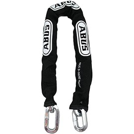 ABUS Hardened Steel 10KS 2 Foot x 3/8" Thick Square Security Chain for Bikes, Containers, Trailers, ATV's, Motorcycles and Personal/Industrial Property