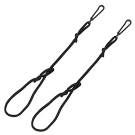 Vaxpot VA-2700 BLK Adult Glove Leash for Skiing, Snowboarding, Gloves, Leash Cord, Glove Lacing