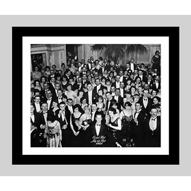 Framed Shining Overlook Hotel New Years Eve Party Autograph Promo Print (Black, 16x20)
