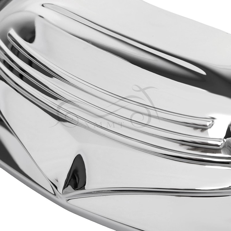 Unbranded Chrome Front Fender Mudguard Tip Trim For Harley Electra
