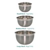 Chicago Metallic Stainless Steel Bowls, Versatile Nesting Mixing Bowls for