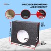Atrend 8" Single Universal Truck Style Vented Subwoofer Enclosure -