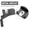 LIDSCURA 2Pcs DS7Z-13A005-A Headlight Mount Brackets Support Set, Replacement for