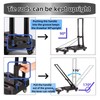 Jogtlyer Folding Hand Truck Platform Trucks 500LB Heavy Duty Foldable