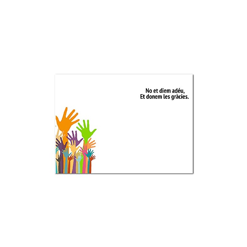 Antracita Catalan Hände, 20 x 30 cm