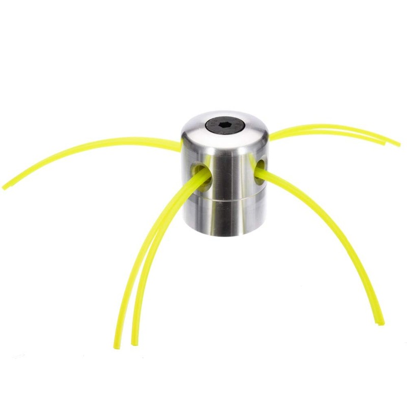 TopHomer 4 X Universal Aluminium Strimmer Head, Grass Trimmer Head