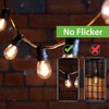 CXLHO String Lights Replacement LED Bulb Filament 6 Packs, 2700K