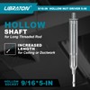 Libraton Hollow Nut Driver,Power Nut Driver Set 9/16",5 inch Long