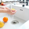 20 PCS Mesh Sink Strainer, 4.5" Diameter Stainless Steel Slop