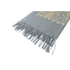 Urban CoCo Women's Embroidered Oversize Tassel Shawl Scarf (#3-Grey)