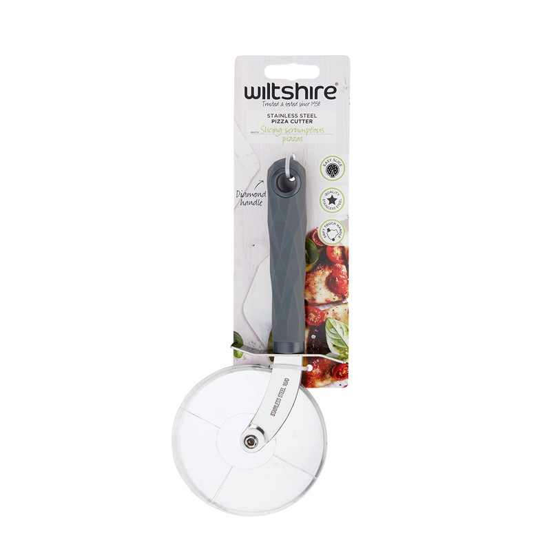 Wiltshire Diamond Handle Pizza Cutter, Pizza Wheel, Pizza Slicer, Dimensions: